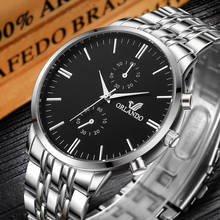 Original Men's Wrist Watch Stainless Steel Luxury Watch Men Fashion Business Watches Quartz Clock Men's Watch relogio masculino 2024 - buy cheap