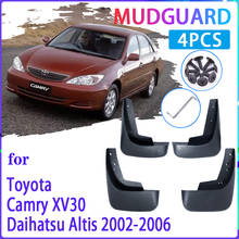 Car Mud Flaps for Toyota Camry XV30 XV 30 2002 2003 2004 2005 2006 Mudguard Splash Guards Fender Mudflaps Auto Accessories 2024 - buy cheap