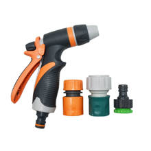 Spray Lawn Watering Multi-function Car Wash High Pressure water gun 1/2 3/4  Hose Sprinkle Water Nozzle Garden 1set 2024 - buy cheap