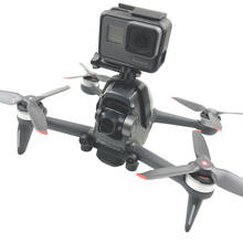 Soporte de extensión para DJI FPV COMBO Drone gopro, adaptador de montaje para Insta360, cámara panorámica, accesorios para GoPro SJCAM 2024 - compra barato