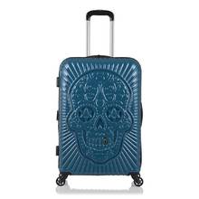 28 Inch High Capacity Skull Rolling Luggage Spinner TrolleySuitcase With Wheels 2024 - buy cheap