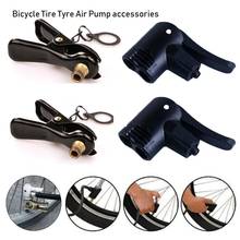 Bomba de aire para neumáticos de bicicleta, inflador de plástico multiuso FV AV, con boquilla/Clips, accesorios para MTB, gran oferta 2024 - compra barato