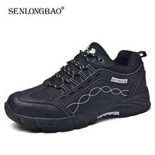 Zapatos informales cómodos para hombre, zapatillas de senderismo al aire libre, a la moda, antideslizantes, de goma, talla 47, novedad de 2020 2024 - compra barato