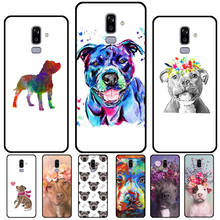 Staffordshire Bull Terrier Staffy dog For Samsung Galaxy A3 A5 J1 J3 J5 J7 2016 2017 J4 J6 A6 A8 Plus A7 A9 J8 2018 Phone Case 2024 - buy cheap