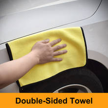 TAJIAN 30x40CM Car Wash Microfiber Towel Car Cleaning Drying Cloth Hemming Car Care Cloth Detailing Car Wash Towel For All Cars 2024 - buy cheap