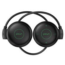 Picun-auriculares inalámbricos T6 con Bluetooth, cascos deportivos con gancho para la oreja, resistentes al agua, con reducción de ruido y MP3, compatible con tarjeta TF 2024 - compra barato