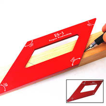 Multi Woodworking Scriber 45/135 Degree Angle Line Gauge Square Scribe Carpenter Ruler Center Finder Measuring Tools 2024 - buy cheap