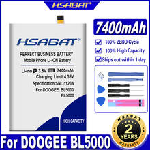 Аккумулятор HSABAT BL5000 6500 мАч Для Doogee BL5000 2024 - купить недорого