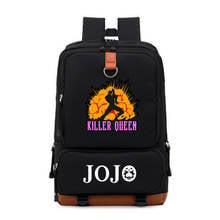 JoJo Bizarre Adventure Killer Queen Backpack Shoulder travel School Bag Bookbag for teenagers Casual Laptop Bags Lumino 2024 - buy cheap