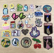 New Arrival 10 pcs Embroidered Patches Iron Sew On Jeans Coat Tshirt Bag Shoe Hat Decor Repair Motif Emblem Accessory Diy 2024 - buy cheap