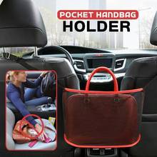 Car Seat Storage And Handbag Holding Net Pocket Holder Organizer Seat Side Mesh Net Bag For Packaging Bag Car Accessory 2024 - buy cheap