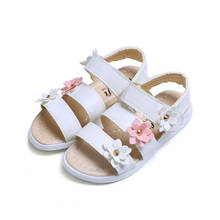 Hot Sale Girls Summer Sandals 2022 Children Beach Shoes Kids Floral Sandals Gladiator Sandals For Toddlers Big Girl Soft Sweet 2024 - buy cheap