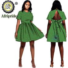 2020 African Dresses for Women Women Dashiki Print Summer Party Dress Bazin Robe Africaine Ankara Fashion Clothing S2025026 2024 - buy cheap