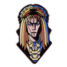 Jareth The Goblin King brooch Labyrinth Dance Magic David bowie pins 2024 - buy cheap