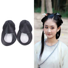 Ancient Chinese Hair Accessory Ccute Hair Bun Antique Headdress Old Dynasty Retro Photography Female Servant Cosplay 2024 - buy cheap
