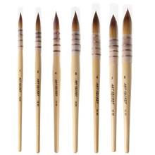 Handmade Nylon Hair Artist Watercolor Paint Brush For Watercolor Art Supplies  2024 - buy cheap