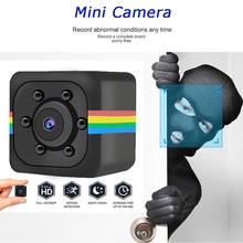 Minicámara HD IP de 960P, Control remoto de seguridad inalámbrico, vigilancia, visión nocturna, cámara oculta de detección móvil, SQ11, cámara secreta 2024 - compra barato