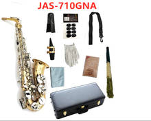 JUPITER  JAS-710GNA Student Alto Saxophone Eb Tune E Flat Brass Sliver keys Musical instrument Professional  With  Accessories 2024 - buy cheap
