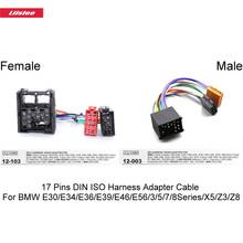 17 Pins DIN ISO Harness Adapter Cable For BMW E30/E34/E36/E39/E46/E56/3/5/7/8Series/X5/Z3/Z8 2024 - buy cheap