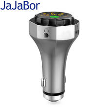 JaJaBor Bluetooth Car Kit Handsfree FM Transmitter FM Modulator AUX Audio Output A2DP MP3 Player Support TF Card / U Disk Play 2024 - buy cheap