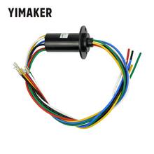 YIMAKER NEW 6 Way Each 30A 250Rpm 600 VDC/VAC Wind Generator Conductive Slip Ring FOR Wind Turbine 2024 - buy cheap