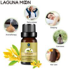 Lagunamoon-difusor de óleo essencial puro ylang, 10ml, aroma, alecrim, clário, óleo de cabelo, gengibre 2024 - compre barato