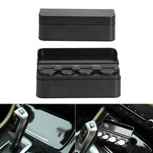 Black Car Interior Specie Euro Coin Case Auto Storage Box Holder Container Organizer Stowing Tidying Auto Accessories 2024 - buy cheap