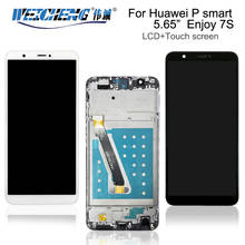 Pantalla LCD para Huawei P Smart /Enjoy 7S, montaje de digitalizador con pantalla táctil, repuesto de pantalla LCD con Marco, HIG LX1, L21, L22 2024 - compra barato