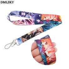 DMLSKY Creative anime cosplay Lanyard Keychain Lanyards for keys Badge ID Mobile Phone Rope Neck Straps Accessories Gifts M4339 2024 - buy cheap