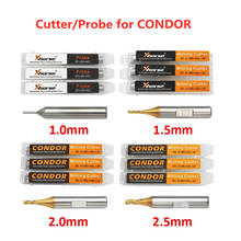 1.0mm 1.5mm 2.0mm 2.5mm Cutter Probe for Xhorse CONDOR XC MINI Plus Dolphin XP-005 Dolphin XP-007 XC002 Key Cutting Machine 2024 - buy cheap
