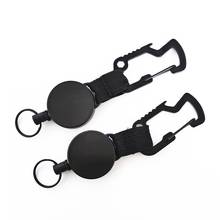 2PCS Retractable Pull Multifunctional Stainless Steel Carabiner Cap Lifter Hex Driver Bottle Recoil Key Ring Chain Clips 2024 - buy cheap