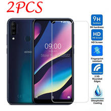 Película protetora de vidro temperado para smartphone wiko view 3, 2 peças, capa protetora para tela de celular wiko view 3 2024 - compre barato