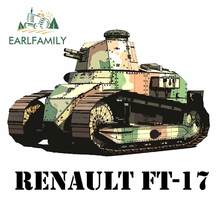 EARLFAMILY 13cm x 10.4cm For Renault Ft 17 Windshield Car Stickers Waterproof Decal Vinyl Car Wrap Windows Scratch-Proof 2024 - buy cheap