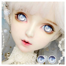 BJD eyes with snow shape 10mm-24mm eyeballs doll acrylic eyeballs for 1/12 1/8 1/6 1/4 1/3 BJD SD doll accessories doll eyes 2024 - buy cheap