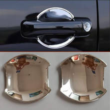 Manija lateral de puerta de coche, embellecedor de cubierta de tazón para Toyota FJ Cruiser 2007-2014, 2 piezas, ABS cromado 2024 - compra barato