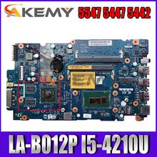 Akemy LA-B012P I5-4210U FOR Dell Inspiron 5547 5447 5442 Laptop Motherboard CN-056DXP 56DXP Mainboard 100%tested 2024 - buy cheap