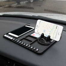 Multifunctional Car Silicone Dashboard Pad Mat Car Anti-Slip Mat Auto Phone Holder Non Slip Sticky Anti Slide Dash Phone Mount 2024 - buy cheap