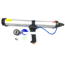 New Arrival 600ML Sausage Type Pneumatic Glue Gun For 600ml Sausage Sealant Use+9 Mouth+1 Push Film+1 Respiratory Piece+1 Piston 2024 - buy cheap