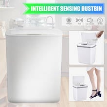 14L Automatic Touchless Intelligent induction Motion Sensor Kitchen Trash Can Wide Opening Sensor Eco-friendly Waste Garbage Bin 2024 - buy cheap