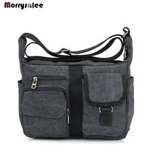 Men Canvas Bag Handbag Men Women Oblique Satchel Bags Messenger Bag Shoulder Bags Travel Handbag Solid Bag Single Casual Zipper 2024 - buy cheap