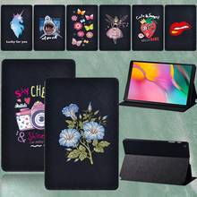 Чехол для Samsung Galaxy Tab A7 10,4 дюйма, T500/Tab A A6 7,0/A6 10,1/9,7/10,1 2019/10.5/E 9,6/S5e 10,5, чехол из искусственной кожи для планшета 2024 - купить недорого