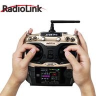 Radiolink-sistema de Control remoto AT9S R9DS, transmisor y receptor de Radio DSSS & FHSS 2,4G 9CH 10CH 12CH para helicóptero Quadcopter 2023 - compra barato