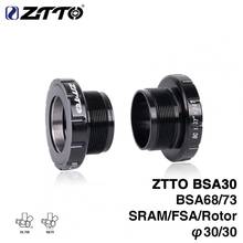 ZTTO BSA30 BB68 68/35MM a BB30/PF30/386 exterior de cerámica cojinete de soporte inferior de montaña bicicleta de carretera de cerámica cojinete de Botto 2024 - compra barato