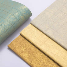 Gold Plating Xuan Paper Calligraphy Rice Paper Gold Foli Hslf Ripe Xuan Paper with Grids Thicken Chinese Calligraphy Papers 2024 - buy cheap