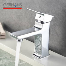 GERHANS Faucet K11008 Смеситель для умывальника Цвет: Хром 2024 - купить недорого