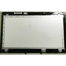 Pantalla LCD LED de 15,6 pulgadas para ASUS N550JK, montaje de digitalizador de cristal táctil con marco de repuesto, FHD 1920X1080 2024 - compra barato