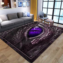 Creative pattern 3D Printing Carpets for Living Room Bedroom Area Rugs Kids Room play Rug Alfombra Flannel Home Office Floor Mat 2024 - buy cheap