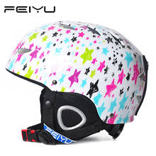 Casco de esquí de invierno para niños, protector de cabeza para patinaje, monopatín, Snowboard, esquí, casco de seguridad deportivo para exteriores 2024 - compra barato