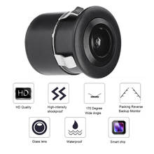 Mini cámara CCTV impermeable para coche, lente de cristal laminado con cable IP66, CCD, gran angular de 170 grados, Color negro, 1 ud. 2024 - compra barato
