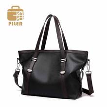 Designer Luxury Brand Leather Tote Bags Women Shoulder Bags Large Capacity Women Handbags 2021 Retro Messenger Crossbody Bag 2024 - buy cheap